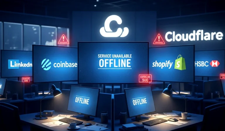 Cloudflare Fix Brings Global Websites Back Online After Surprise Internet Outage