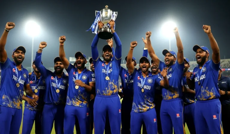 Tamil Nadu Stuns Uttar Pradesh To Lift BCCI Under 23