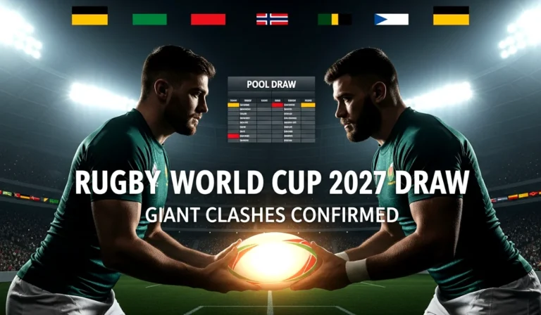 Rugby World Cup 2027 Draw Sparks Chaos